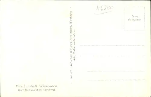 Wiesbaden Opel-Bad Neroberg *