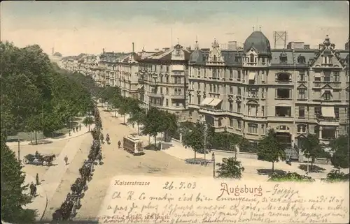 Augsburg Kaiserstrasse x