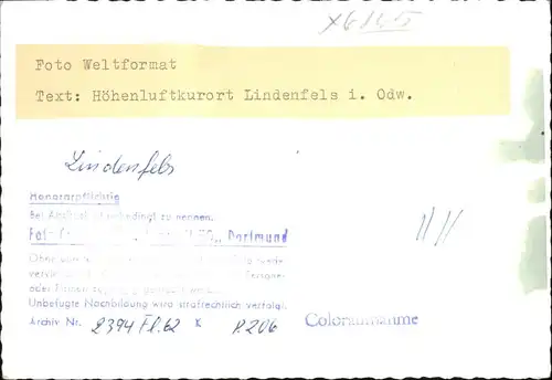 Lindenfels Odenwald Lindenfels Fliegeraufnahme * / Lindenfels /Bergstrasse LKR