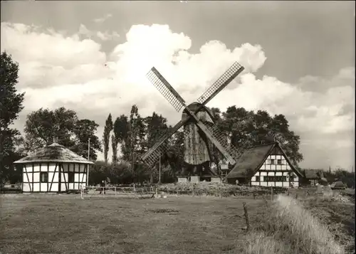 Muenster Bockwindmuehle Muehlenhaus x