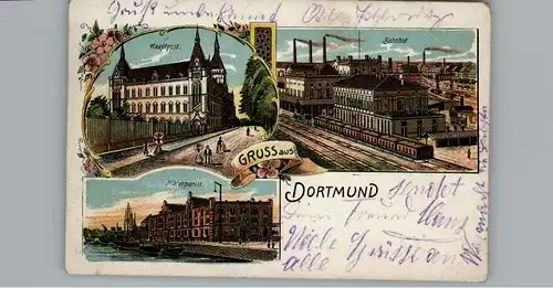 Dortmund Post Bahnhof Hafen x