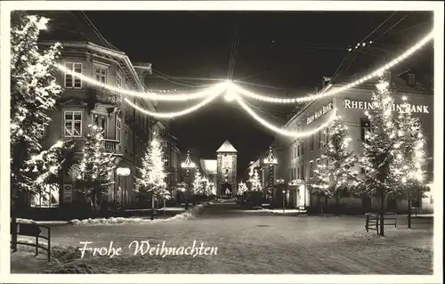 Villingen-Schwenningen Weihnachten Rhein Main Bank *