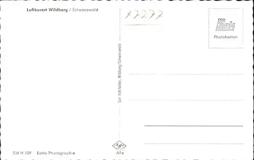 Wildberg Schwarzwald Wildberg  * / Wildberg /Calw LKR