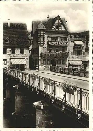 Gernsbach Hotel Pension Zum goldenen Loewen *