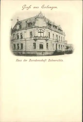 Erlangen Haus der Burschenschaft *