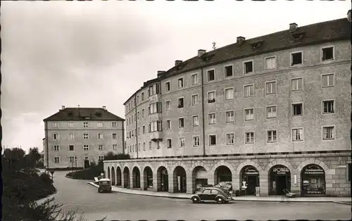 Weiden Oberpfalz Rundbau Karl-Heilmann-Siedlung *