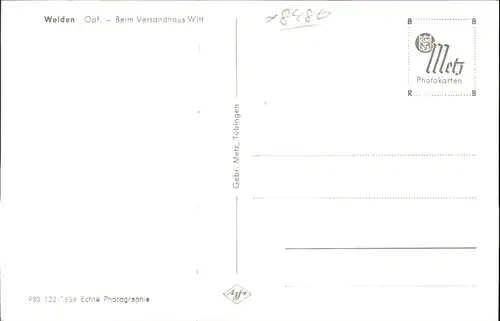 Weiden Oberpfalz Versandhaus Witt *