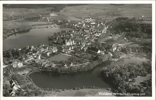 Bad Waldsee Wuerttemberg Fliegeraufnahme *