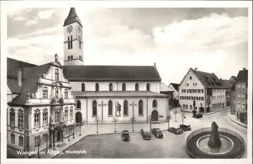 Wangen Allgaeu Marktplatz *