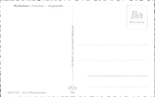 Weissenhorn Schwaben Hauptstrasse *
