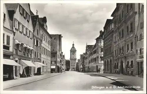 Dillingen Donau A. H. Strasse *
