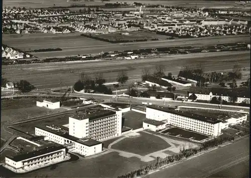 Augsburg Kinderklinik Neusaesser Strasse Fliegeraufnahme *