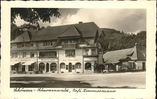 Schoenau Schwarzwald Cafe Zimmermann *
