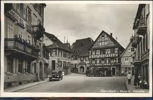 Gernsbach Hofstaette Murgtal Gasthaus zur Traube Gasthaus zum Stern *