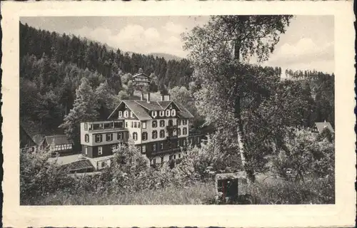 Freudenstadt Kraehenbad Sanatorium Dr. Wuerz *
