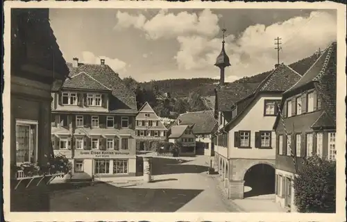 Alpirsbach Schwarzwald Geschaeft Karl Wuerth *