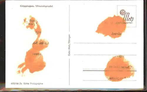 Goeppingen Mineralsprudel *
