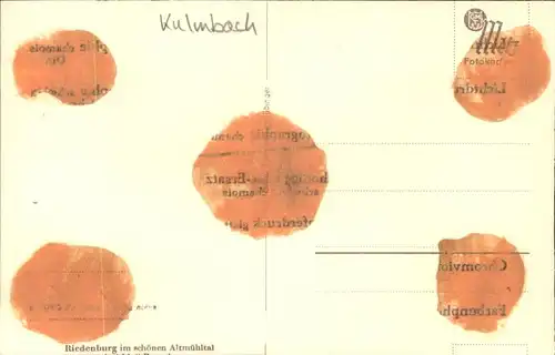 Kulmbach [handschriftlich]  *