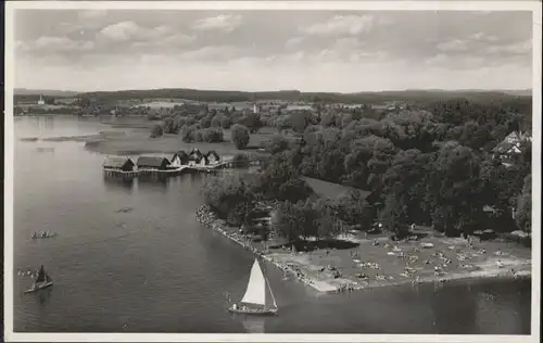 Unteruhldingen Strandbad Pfahlbauten *