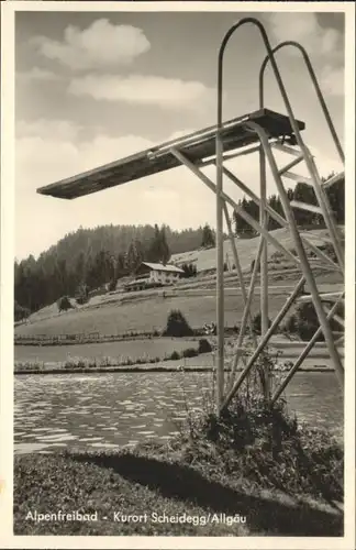 Scheidegg Allgaeu Alpenfreibad *