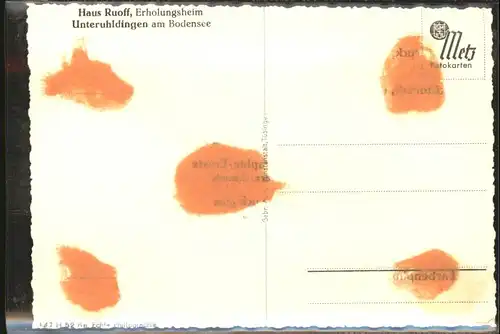 Unteruhldingen Erholungsheim Haus Ruoff *