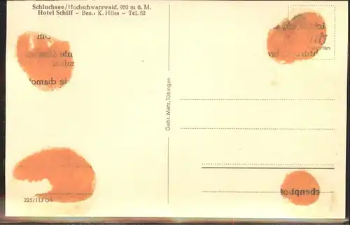 Schluchsee Hotel Schiff *