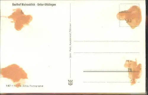 Unteruhldingen Gasthof Mainaublick *