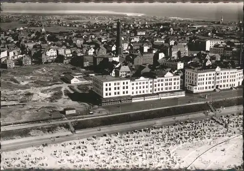 Borkum Nordseebad Borkum Fliegeraufnahme * / Borkum /Leer LKR