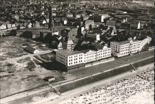 Borkum Nordseebad Borkum Fliegeraufnahme * / Borkum /Leer LKR