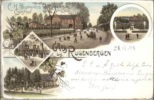 Hamburg Rugenbergen Gasthof Reumann x