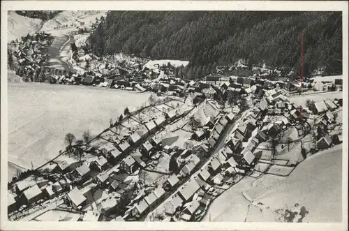 Altenau Harz Fliegeraufnahme Winter *