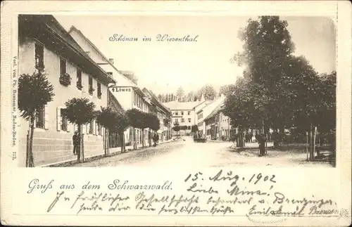Schoenau Schwarzwald  x
