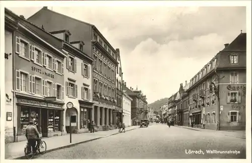Loerrach Wallbrunnstrasse Spitz Mayer Fahrrad *