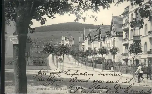 Goslar Schlueterstrasse Steinberg Fahrrad x