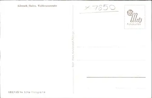 Loerrach Wallbrunnstrasse Spitz Mayer Fahrrad *