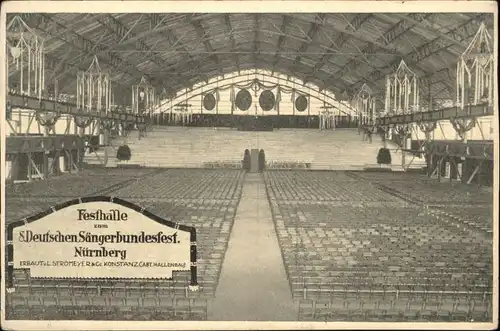 Nuernberg Festhalle Saengerbundesfest