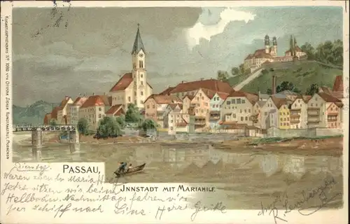 Passau Innstadt Mariahilf Bruecke 