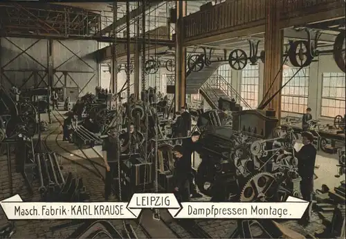 Leipzig Maschinenfabrik Karl Krause