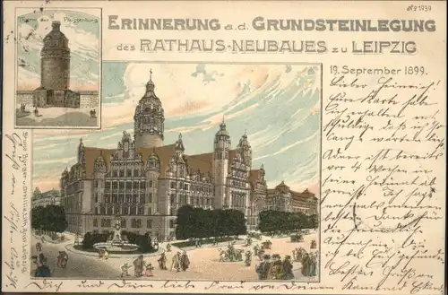 Leipzig Rathaus Neubau