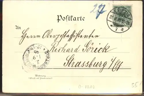 Leipzig [Handschriftlich] Aschenberg