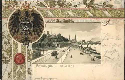 Dresden Belevedere Wappen