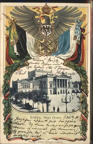 Leipzig Neues Theater Wappen