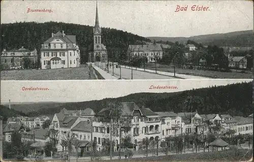 wx44050 Bad Elster Vogtland Brunnenberg Carolastrasse
Lindenstrasse Kategorie. Bad Elster Alte Ansichtskarten