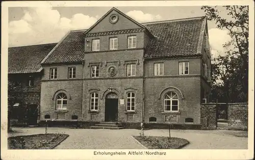wx44671 Wernigerode Harz Altfeld Nordharz Erholungsheim Kategorie. Wernigerode Alte Ansichtskarten
