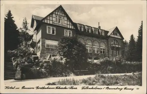 Schierke Harz Hotel Pension Goethehaus / Schierke Brocken /Harz LKR