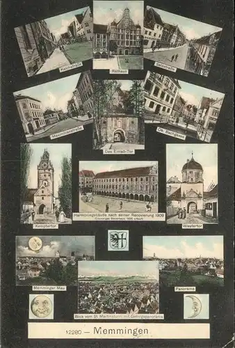 Memmingen Rathaus Bachgasse Wetsertor 