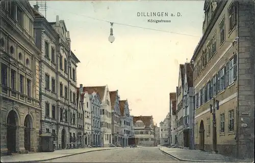 Dillingen Donau Koenigsstrasse