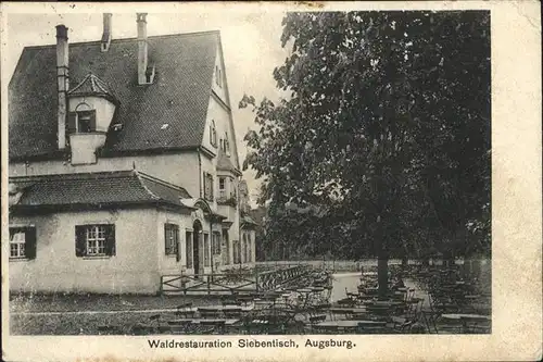 Augsburg Wald Restaurant Siebentisch