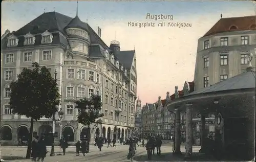 Augsburg Koenigsplatz Koenigsbau