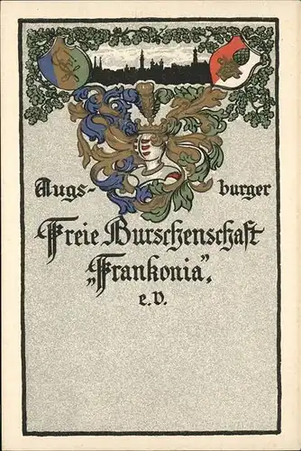 Augsburg Freie Burgschaften Frankonia